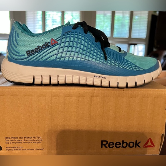 REEBOK Z GODDESS HYDROBLU/BLUEBOMB/BLK/WHT Size 8.5 Women’s Running Shoes - Picture 3 of 6